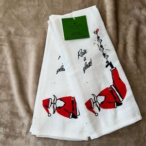 Kate Spade Raise a Glass Set of 2 Hand Towels